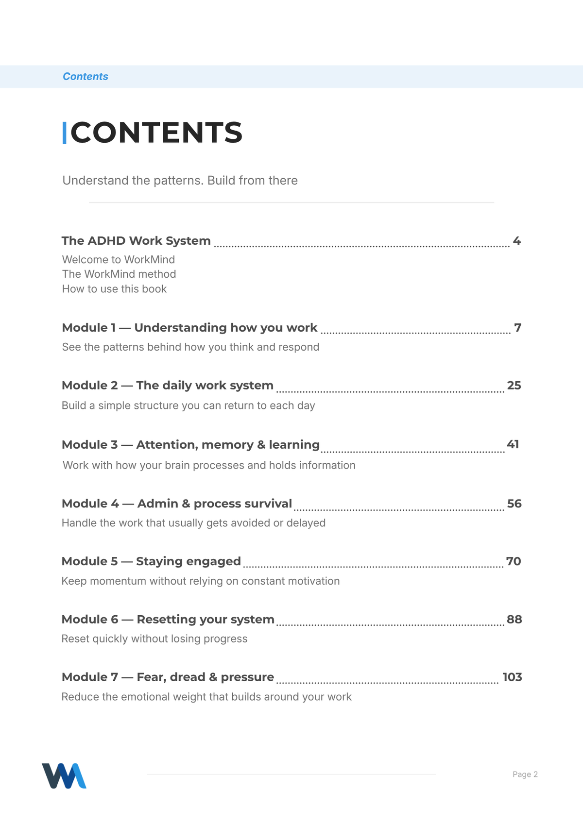 The ADHD Work System