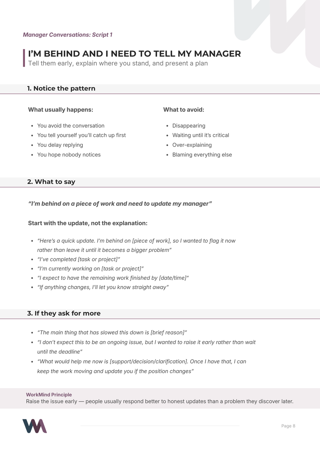The ADHD Workplace Scripts Pack
