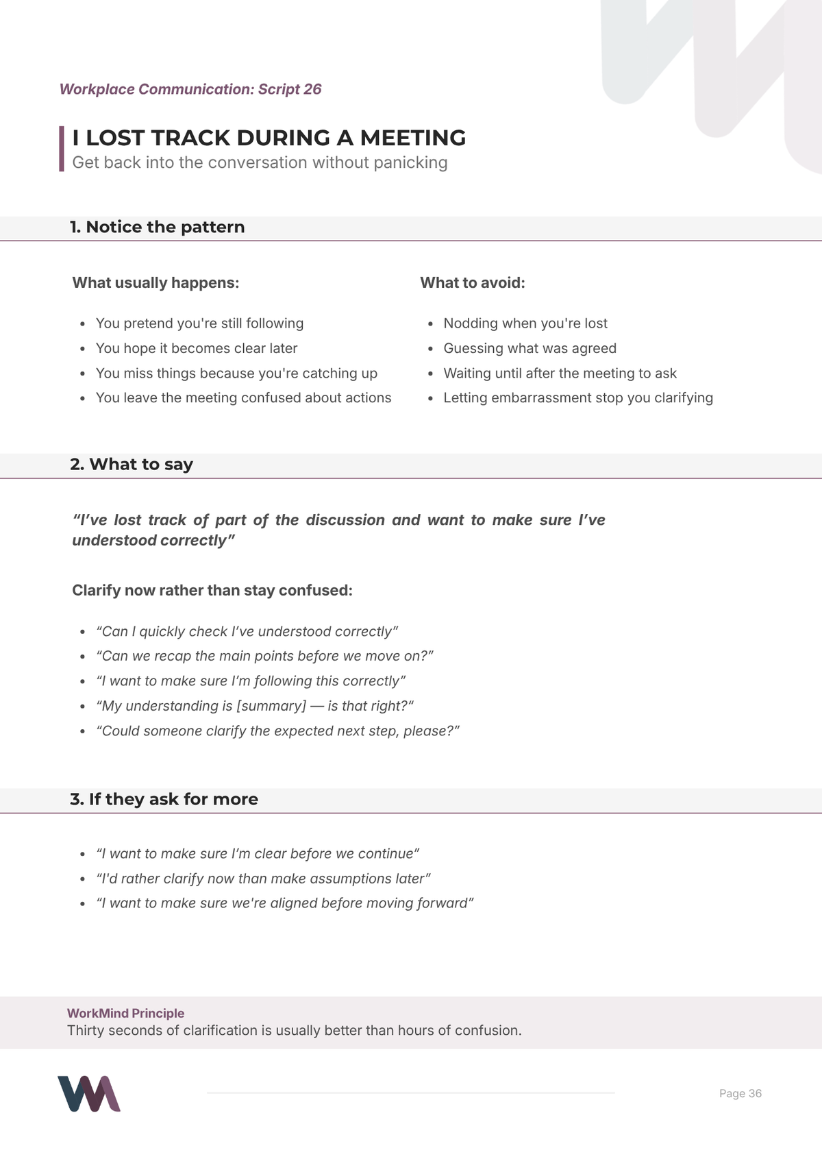 The ADHD Workplace Scripts Pack